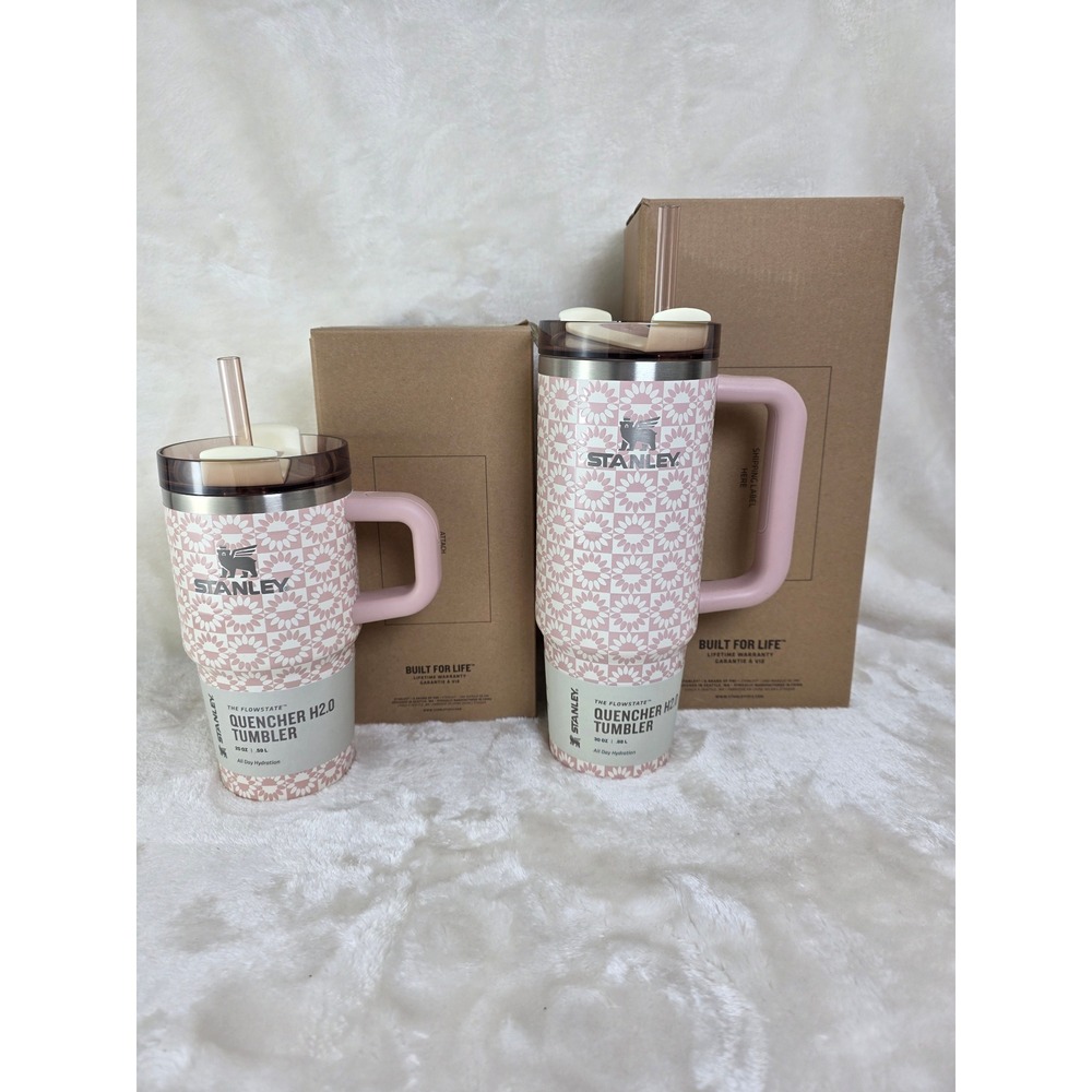 NEW mom and Me Stanley peach whip sunflower 20oz‎ and 40oz